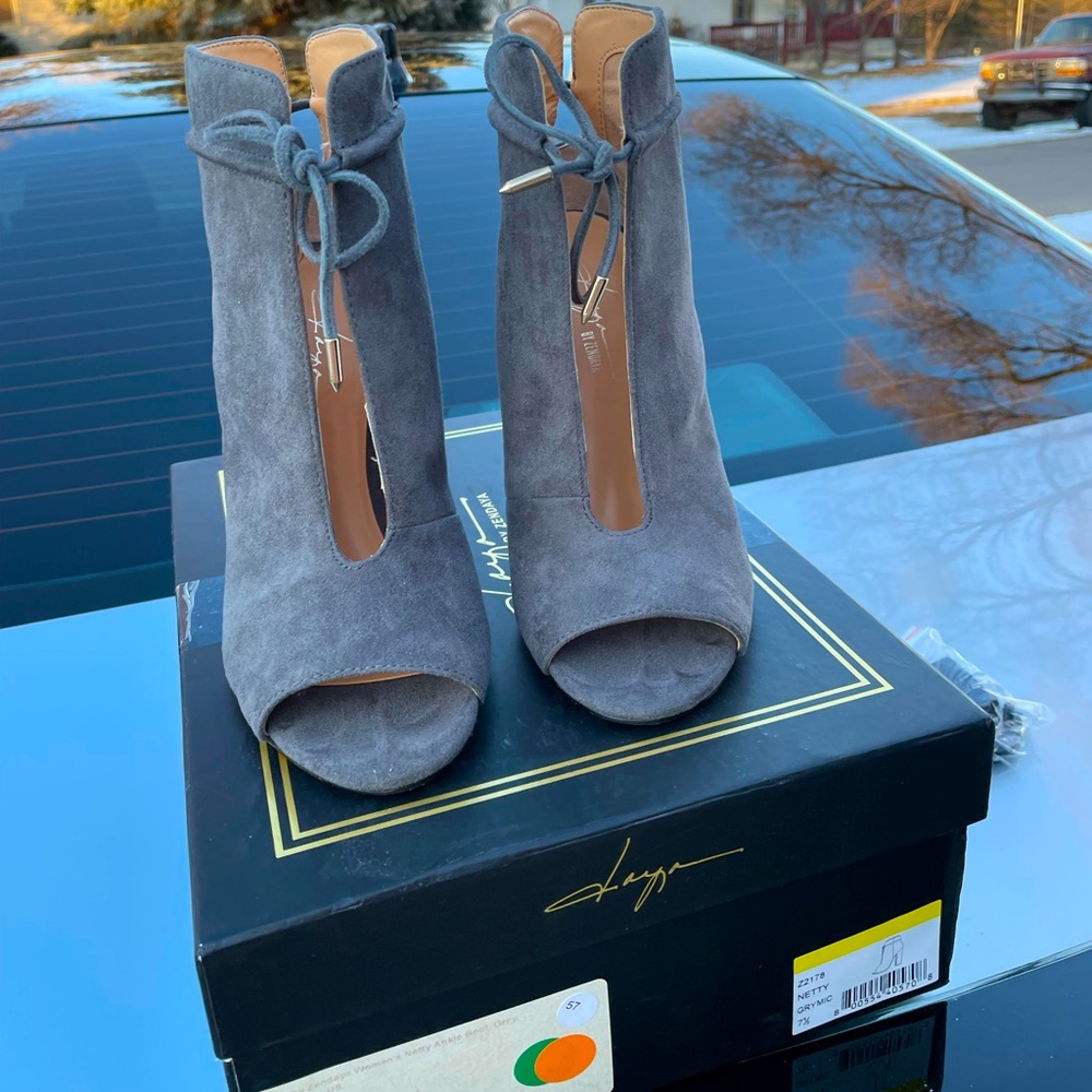 Gray Booties - image 1